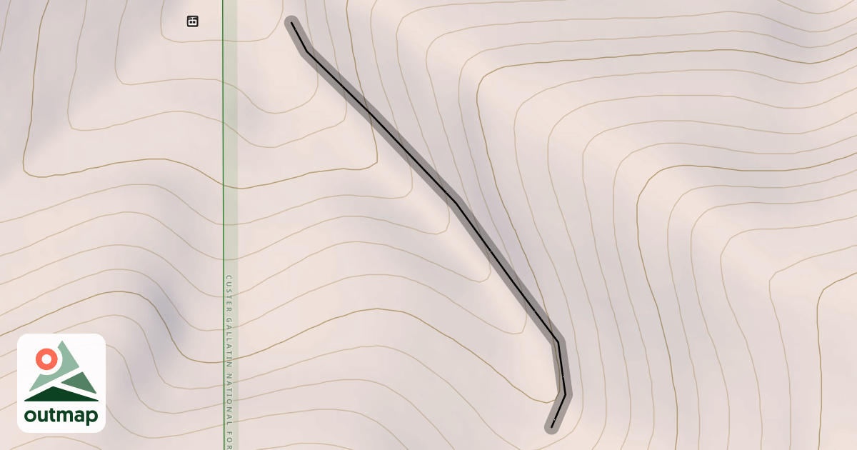 Map of Buckin Chute