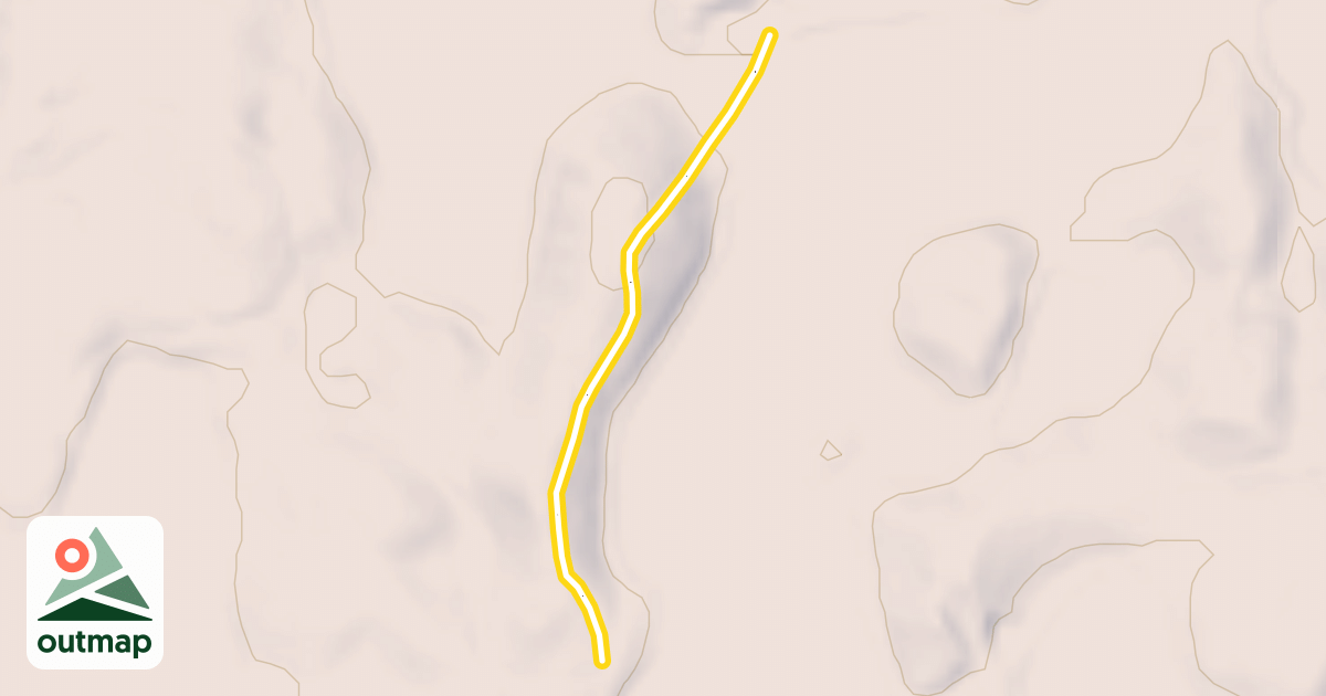 Map of Hawks Run