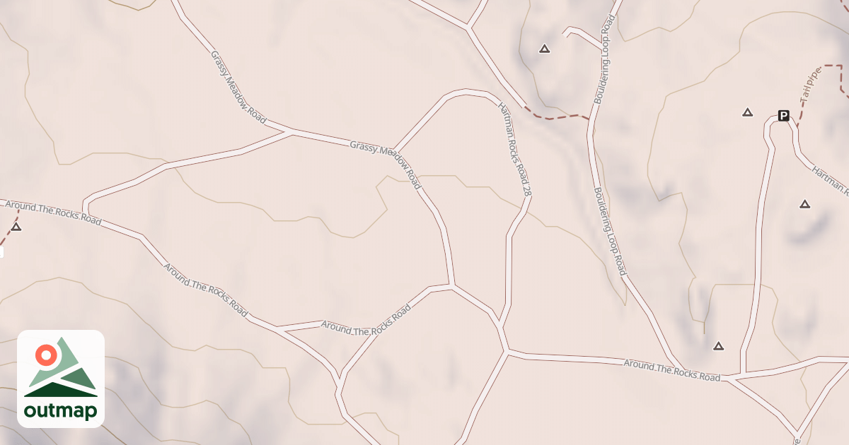 Map of BLM National GTLF Public Motorized Roads 75164350-112e-4185-8ed5-daafe188575f