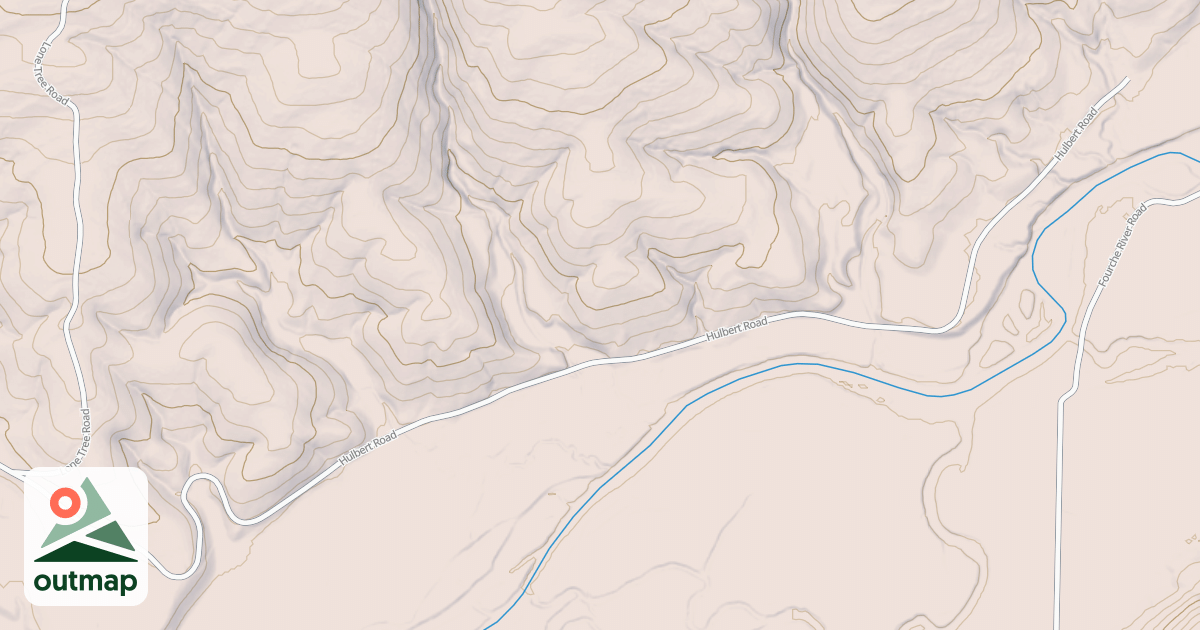 Map of FOURCHE