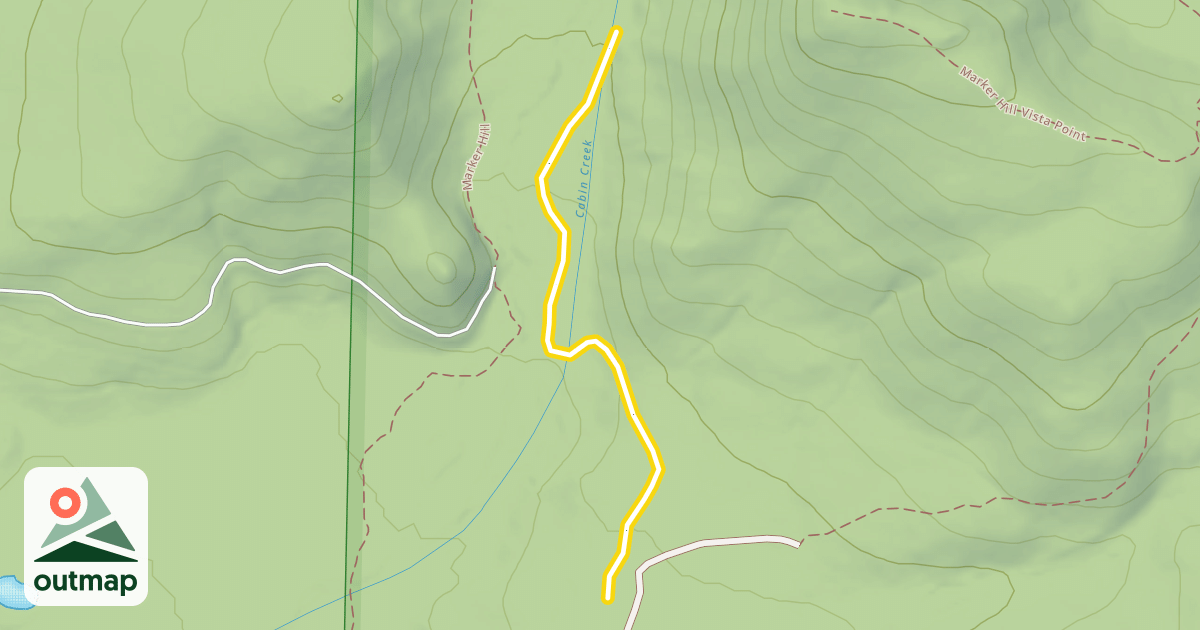 Map of Marker Hill