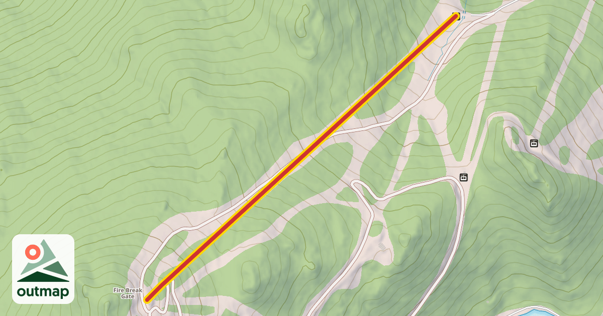 Map of Olympic Express