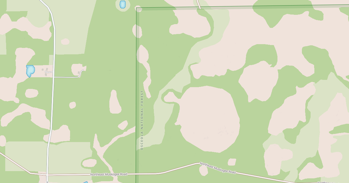 Map preview of USFS National Forest System Roads {9085B4DE-DE7B-4D72-9368-4175D8B94EF0}