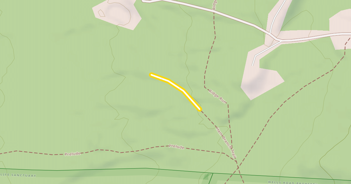 Map preview of Ham Branch Trail