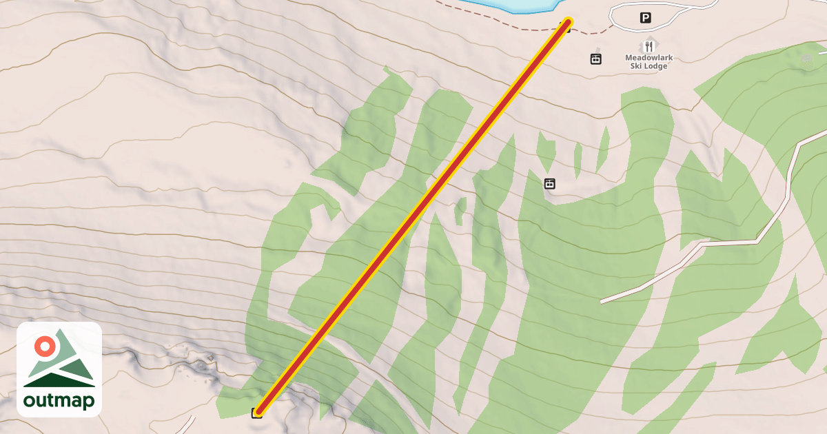 Map of Cloud Peak