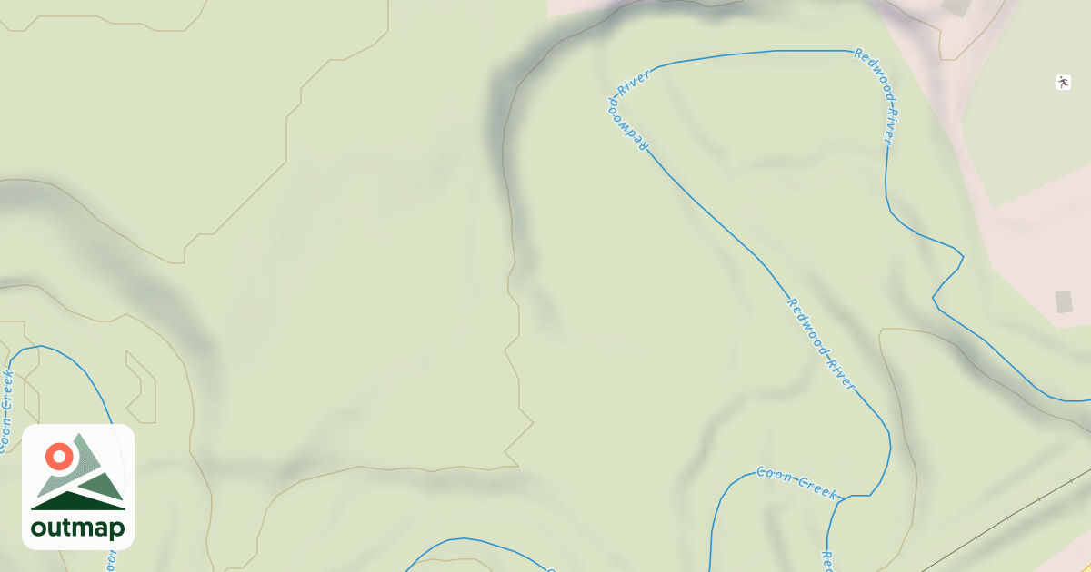 Map of Shady Oaks Native Prairie Adventure Trails