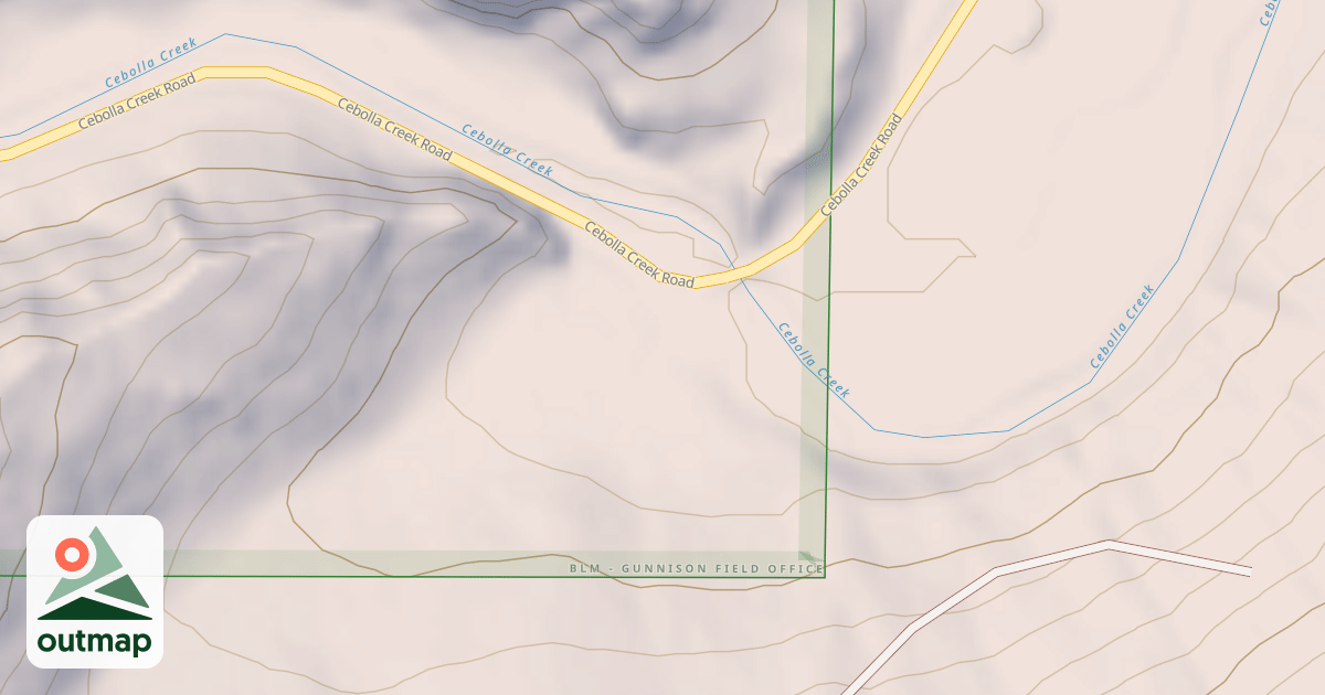 Map of BLM National GTLF Public Motorized Roads d01ee7f2-da6f-4227-947f-509b68ad841e
