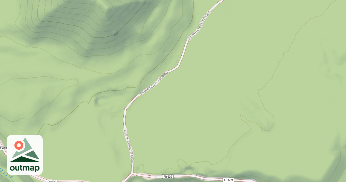 Map of BINARCH CREEK PIT