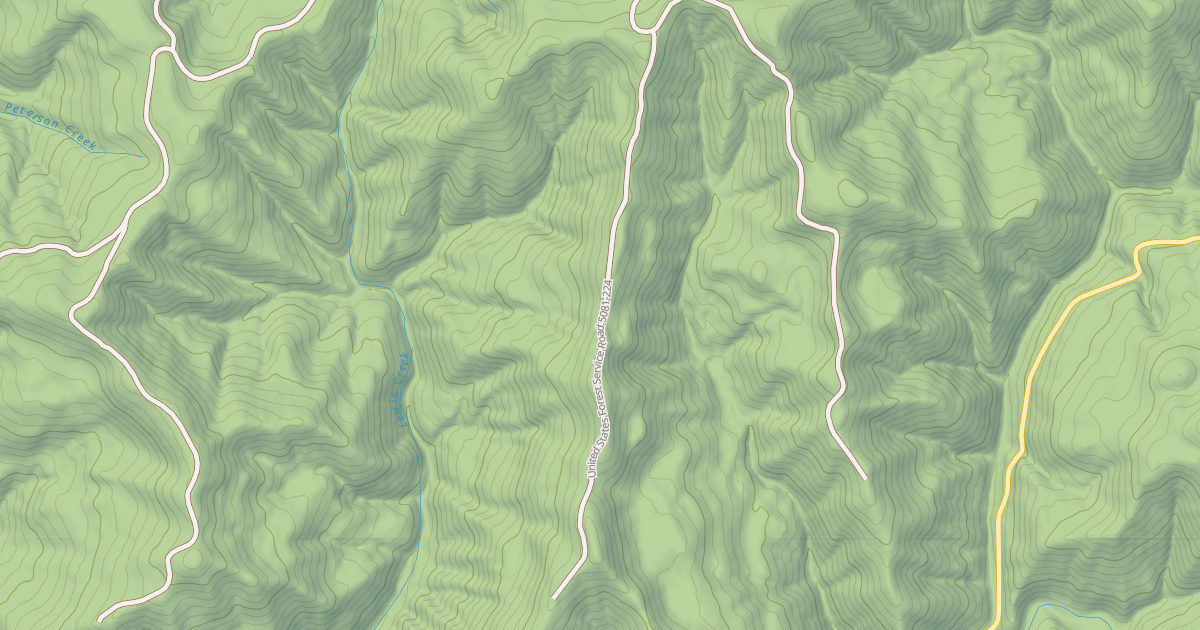 Map preview of USFS Motor Vehicle Use Map Roads {75D3E905-692D-4DA4-8D8C-3D5A73D2DEAD}