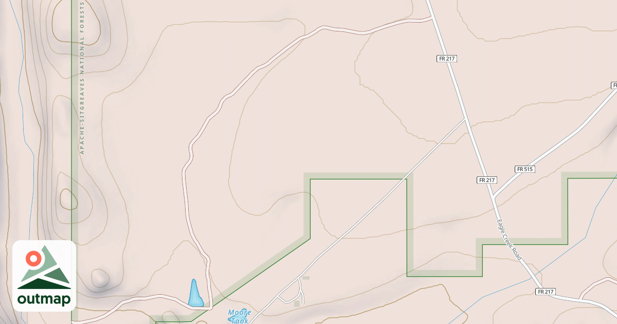 Map of USFS National Forest System Roads {1724781C-803D-459C-91F5-460EA905DBD5}