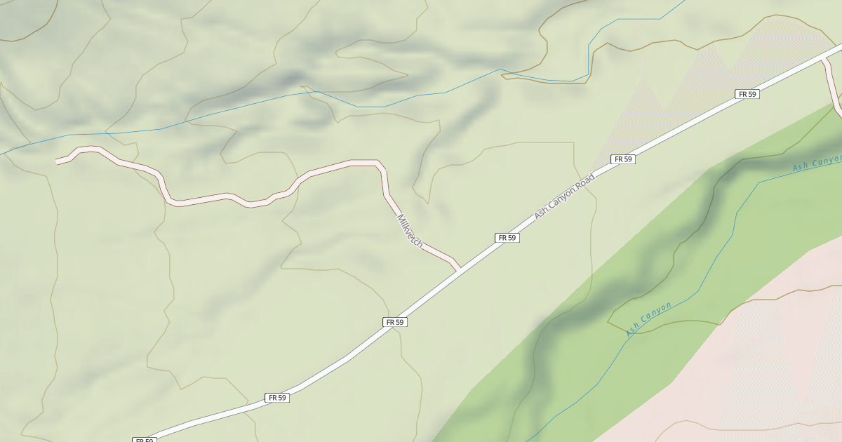 Map preview of MILKVETCH