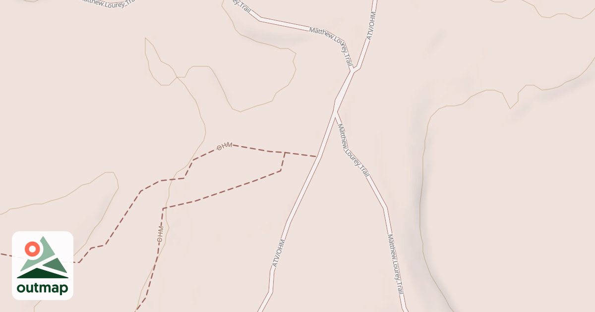 Map of Straight Arrows Trail