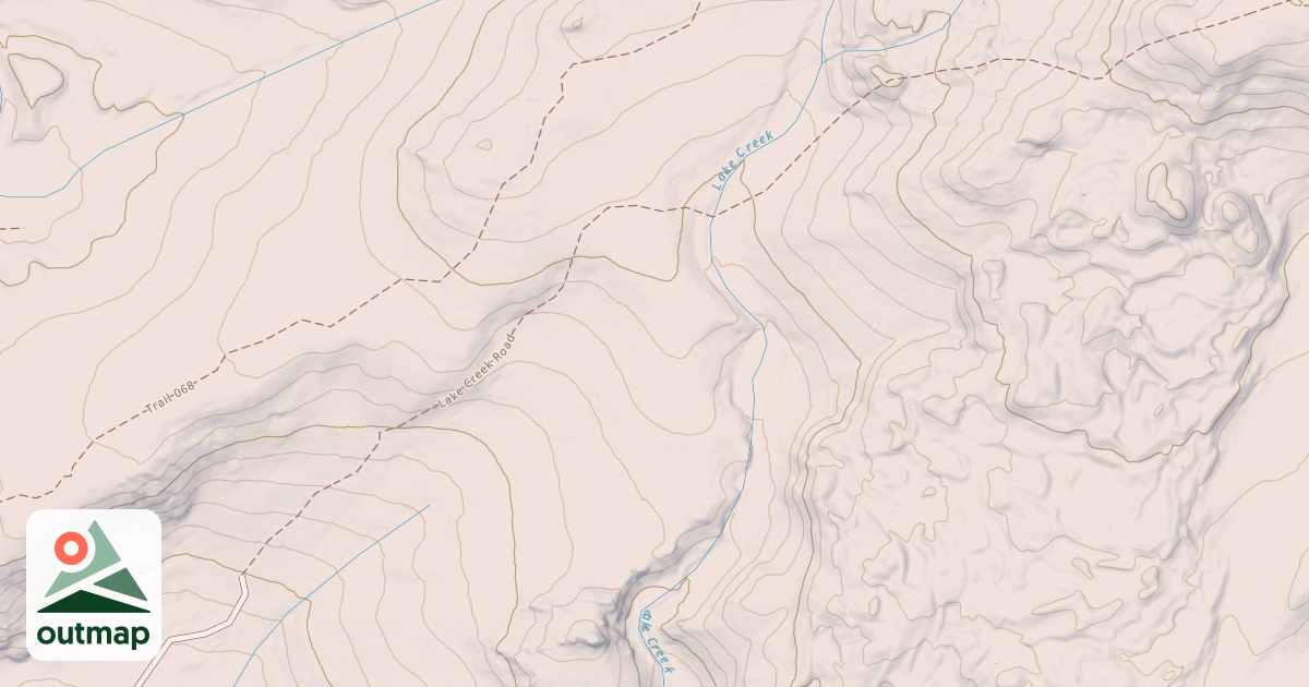 Map of Lake Creek Atv