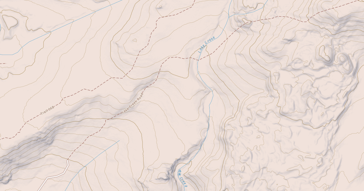 Map preview of Lake Creek Atv