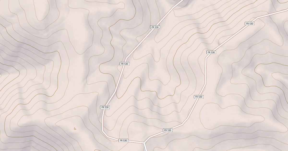 Map preview of USFS Motor Vehicle Use Map Roads {08CF5734-E47A-4B21-849F-65F06BD6A241}