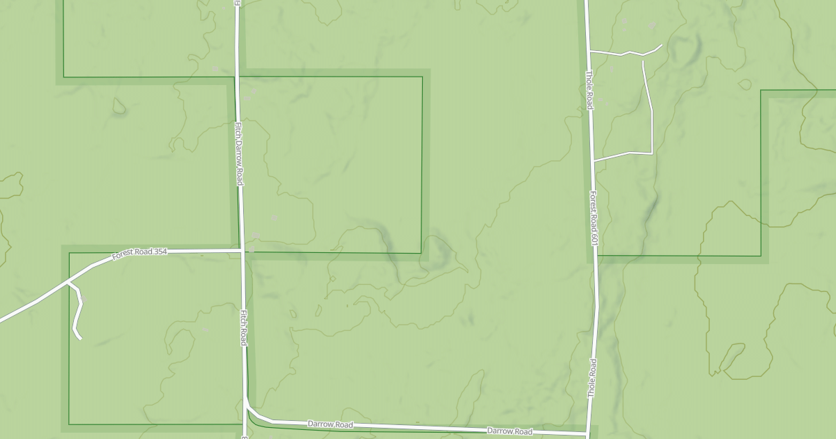 Map preview of USFS Motor Vehicle Use Map Trails 24716