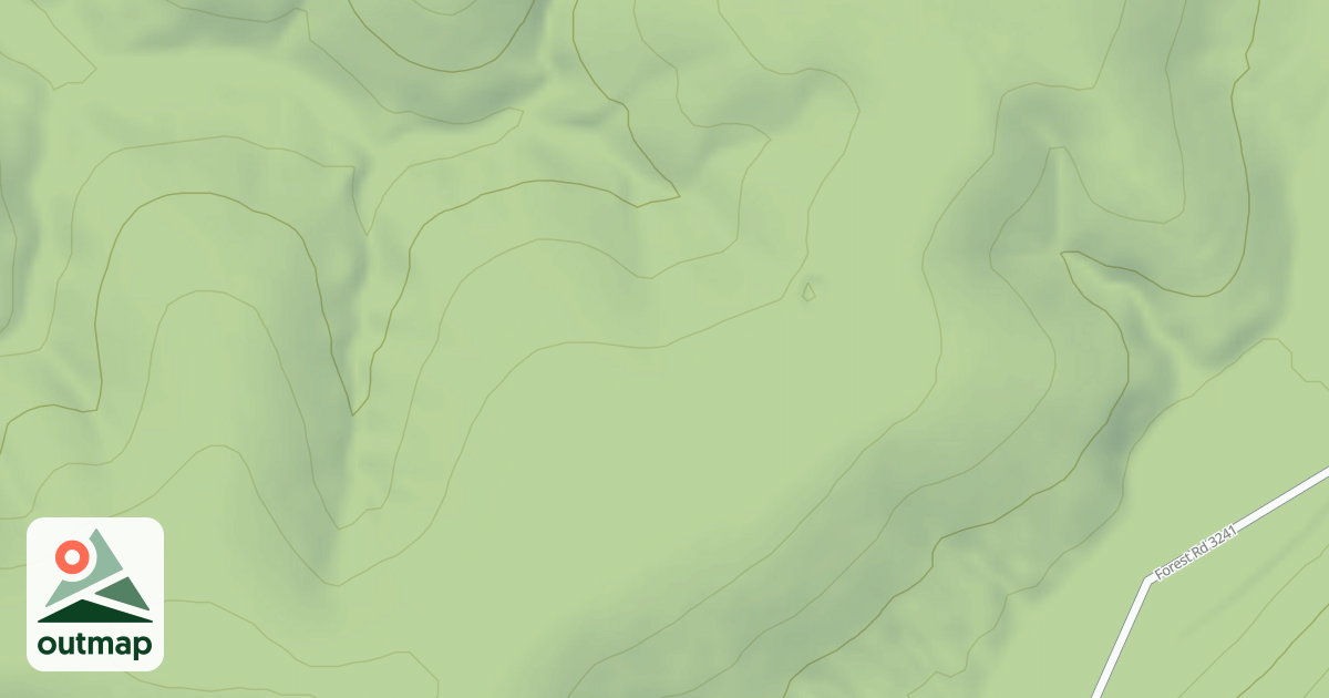 Map of FLAT POND