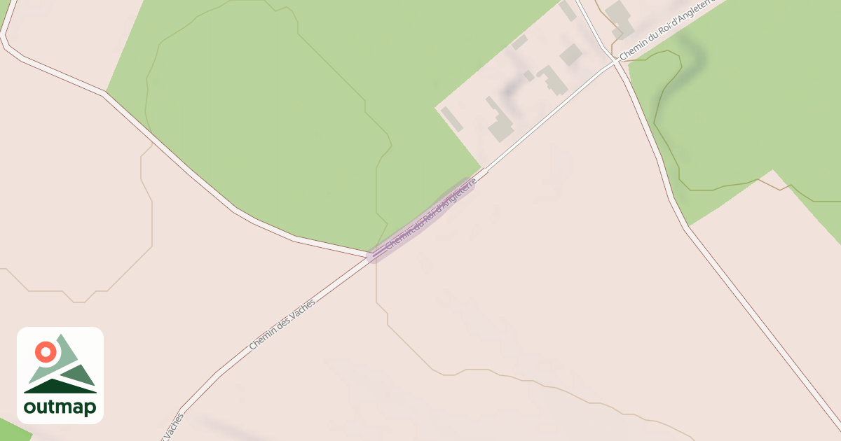 Map of Chemin du Roi d'Angleterre