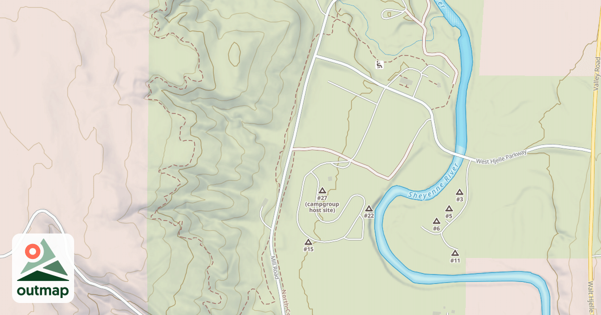 Map of USGS National Digital Trails efe97968-532c-42f2-a829-5d81e189482e