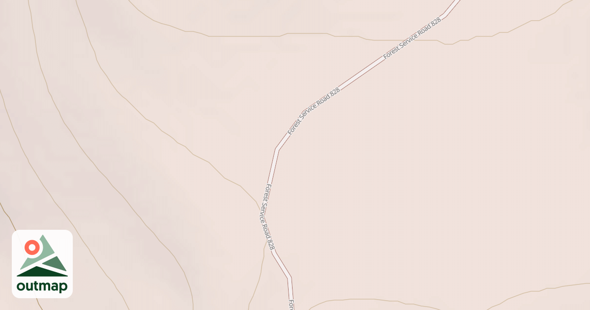 Map of LAKE CR DISPERSED A