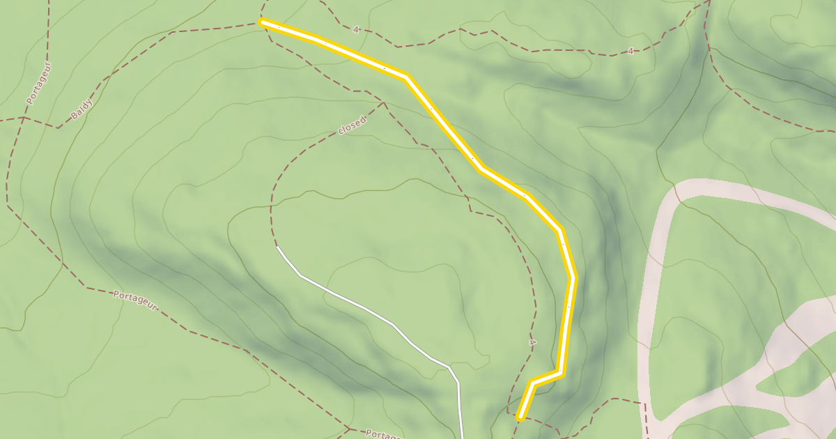 Map preview of Baldy