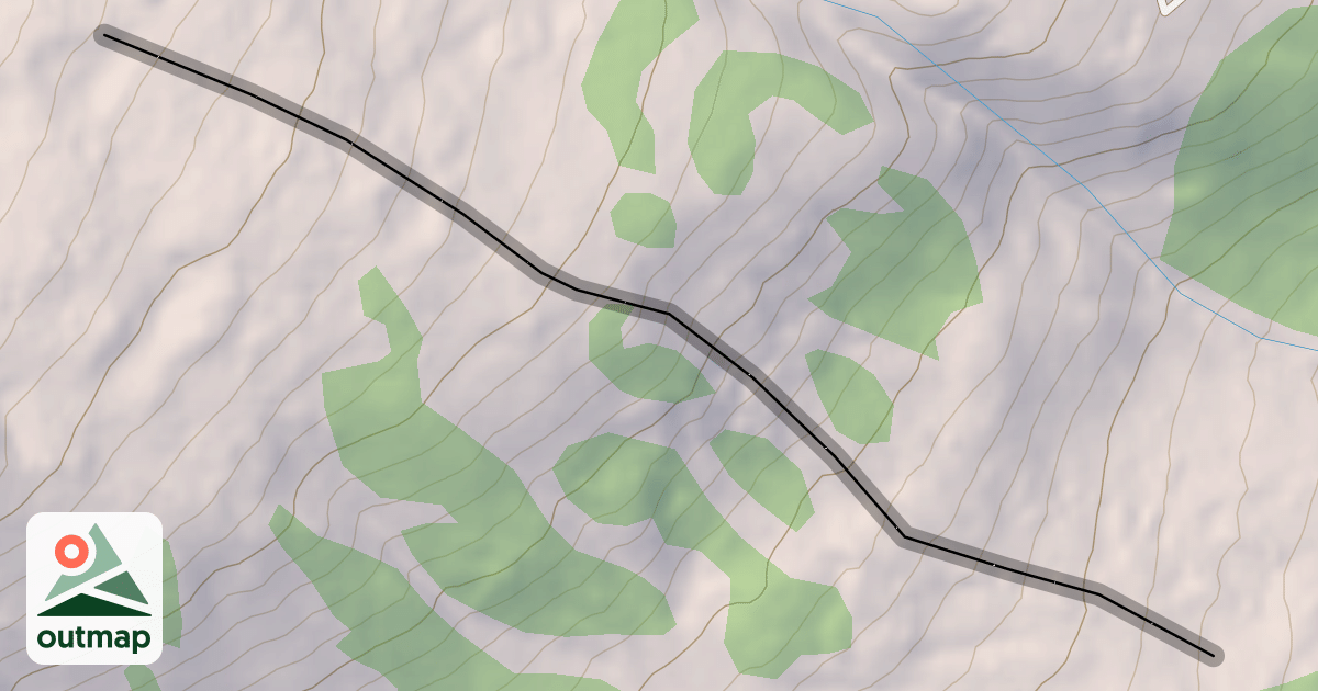 Map of Middle Snowbird
