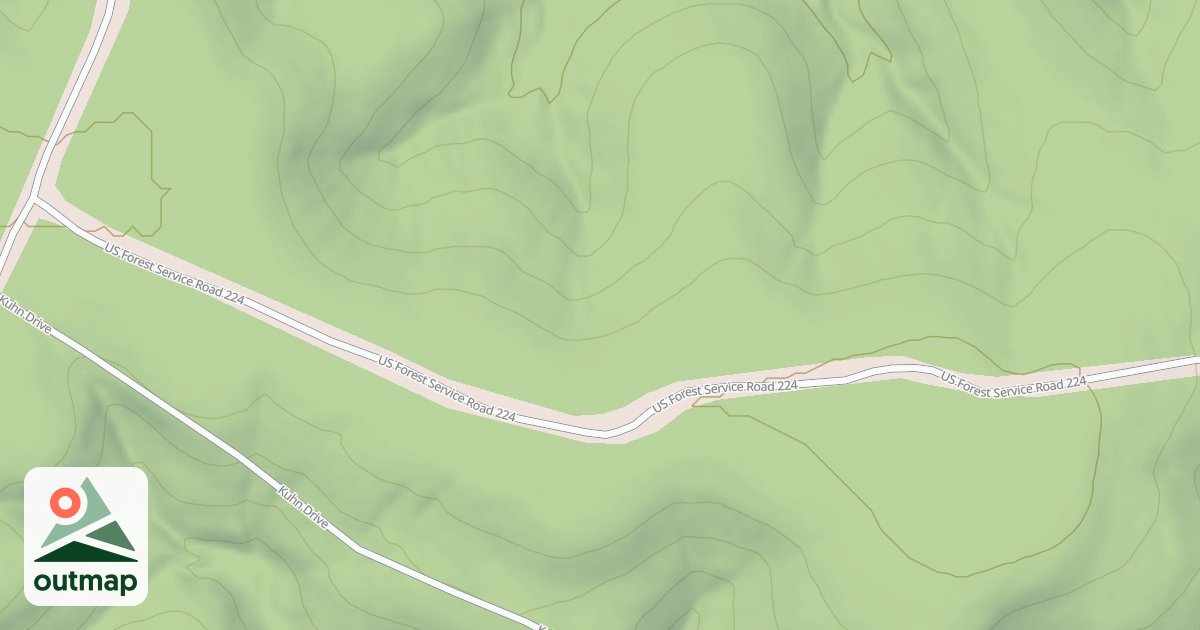 Map of LAWRENCE HOLLOW