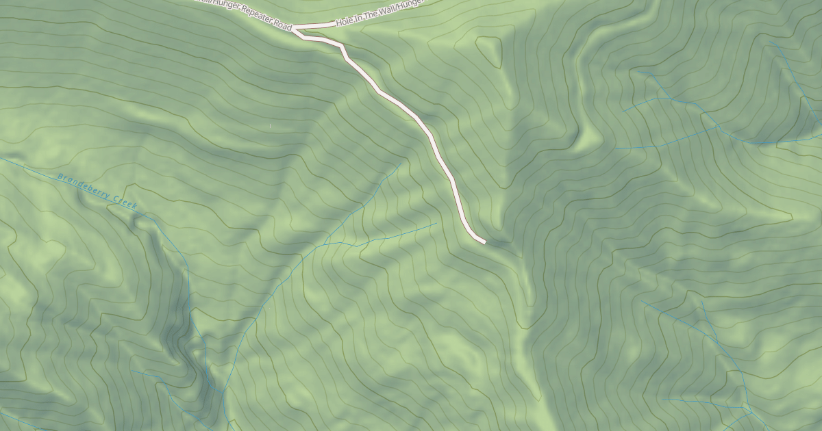 Map preview of USFS Motor Vehicle Use Map Roads {BFC0DFD6-3773-48EF-A002-B32EA49DED70}