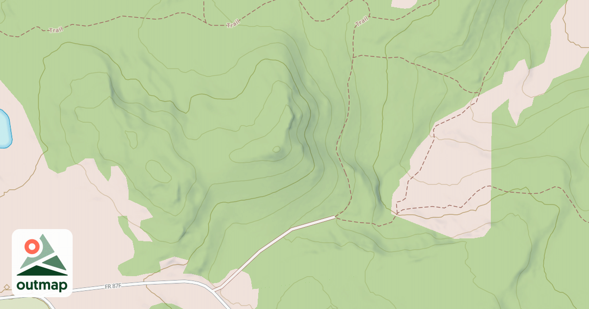 Map of USFS National Forest System Roads {7568F0BC-2CCB-4B04-8800-B295392B245D}