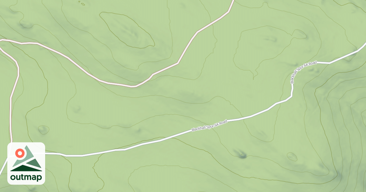 Map of BLACKHALL SPUR 6A