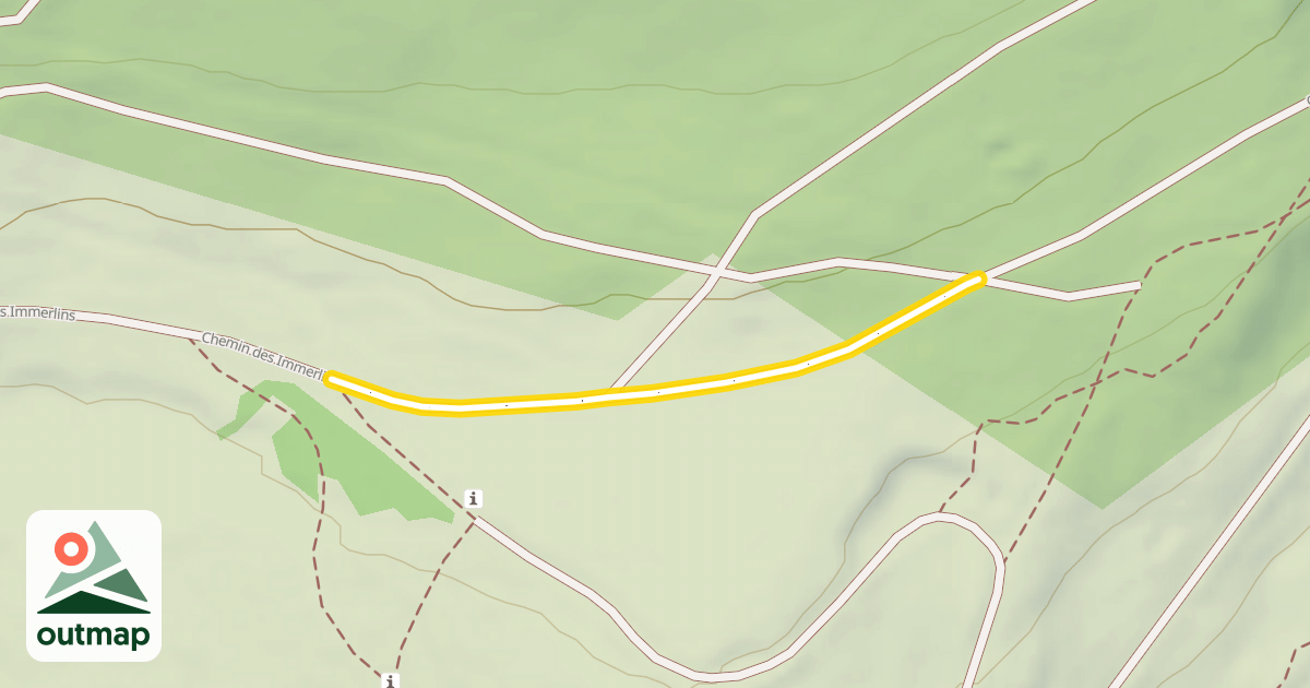 Map of Chemin des Immerlins