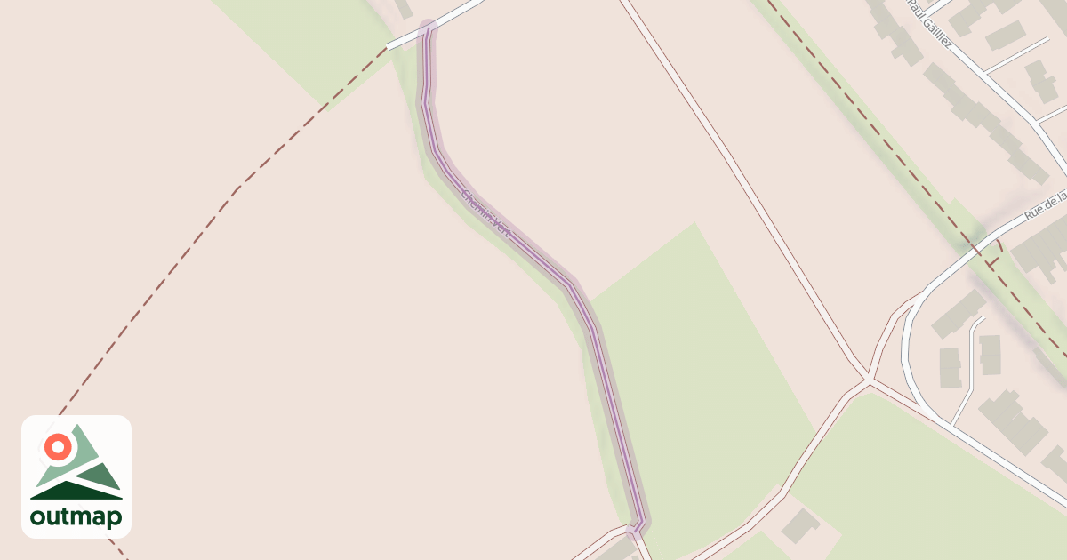 Map of Chemin Vert