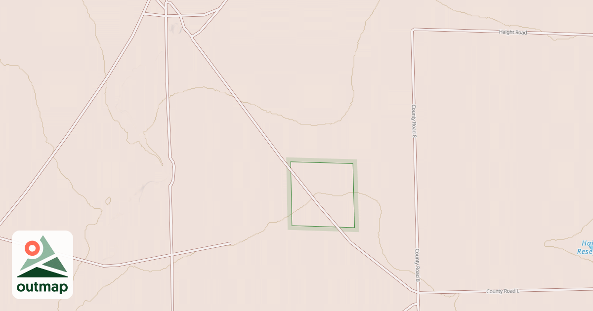 Map of WEST DRY CREEK C