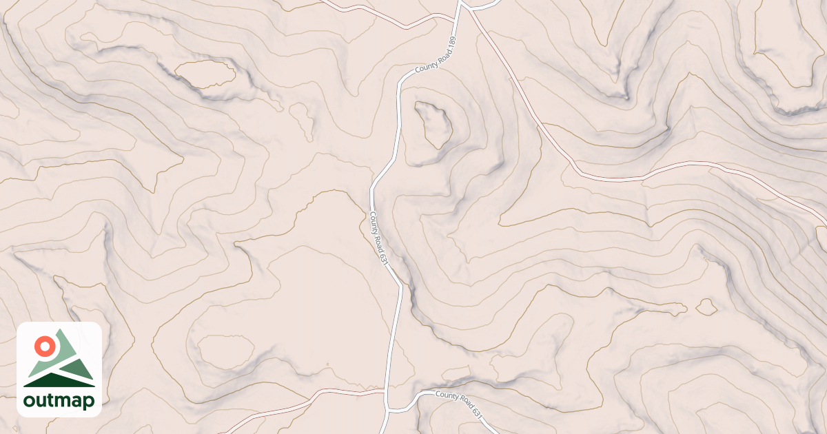 Map of FLAG MOUNTAIN