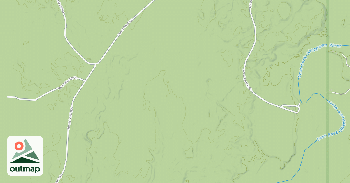 Map of FR 167B