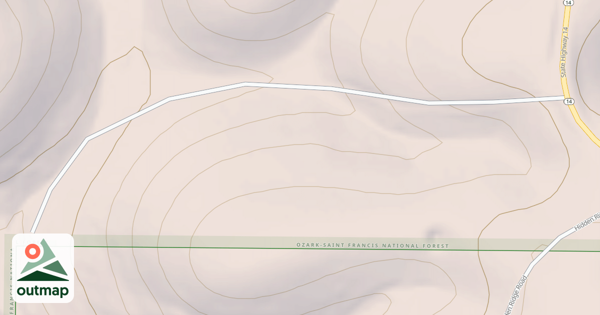 Map of USFS Motor Vehicle Use Map Roads {F52A3C4F-7DCC-4B06-9990-7137F6740576}