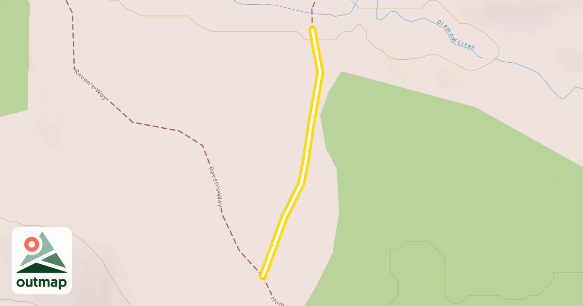 Map of Homestead Loop