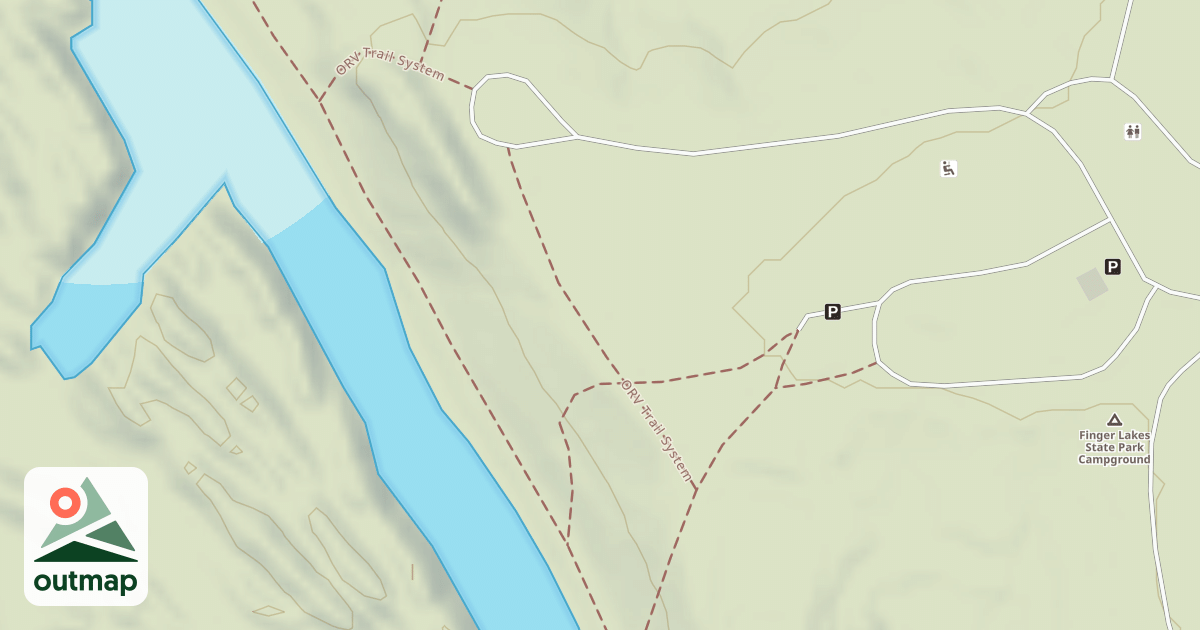 Map of Orv Trail System