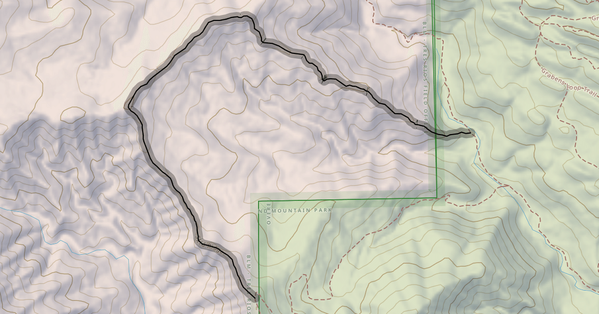 Map preview of Skid Ridge