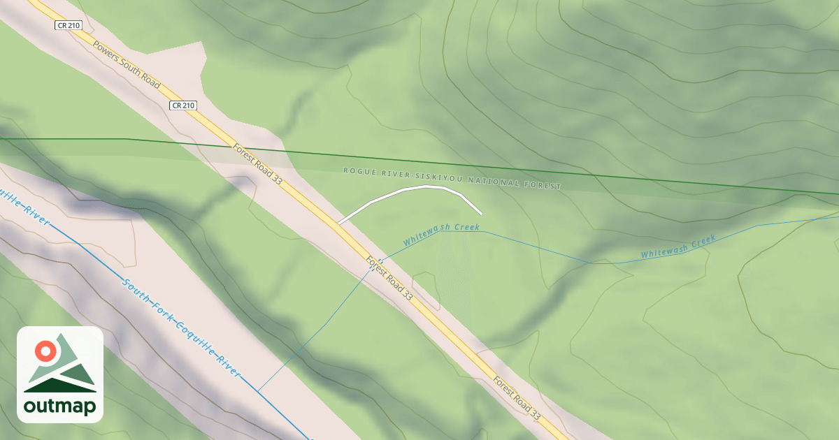 Map of BOUNDARY CAMP