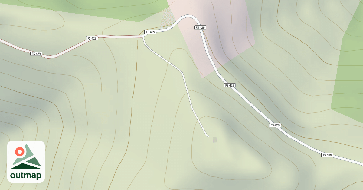 Map of SODA POINT COMM SITE