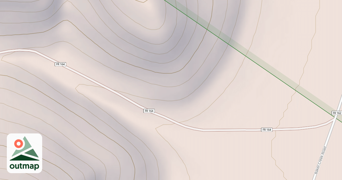 Map of BUCCAL GULCH