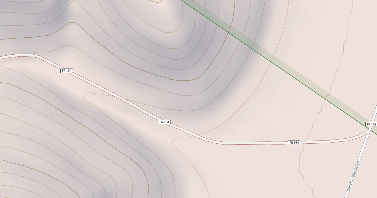 Map preview of BUCCAL GULCH