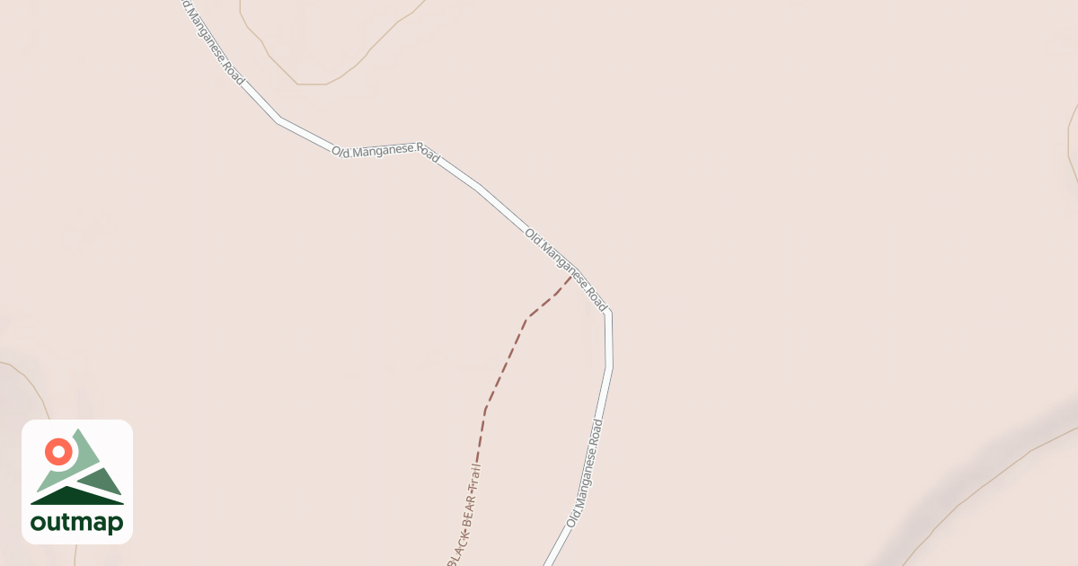 Map of Miller-Black Bear Trail