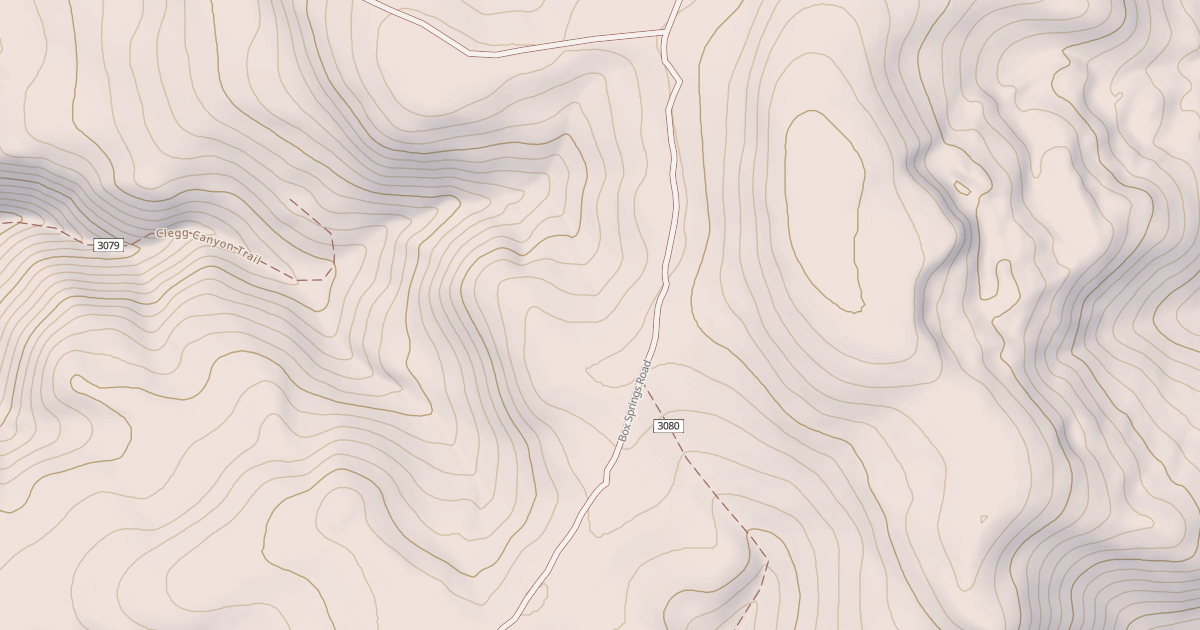Map preview of BOX SPRINGS