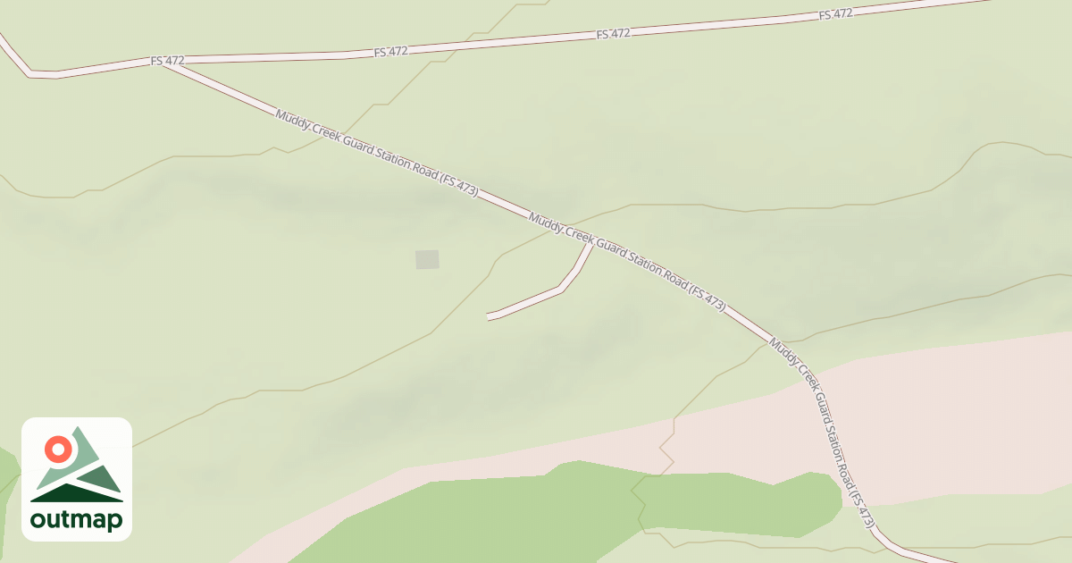 Map of MUDDY GS SPUR