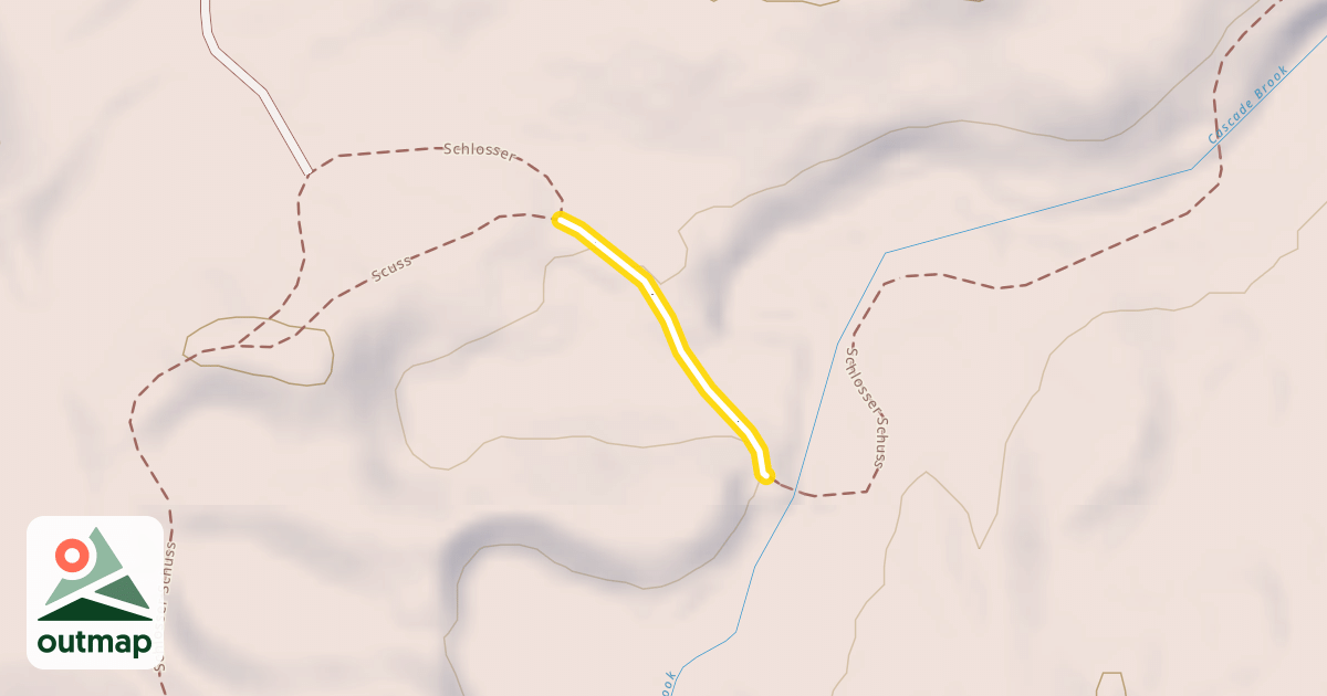 Map of Schlosser Schuss