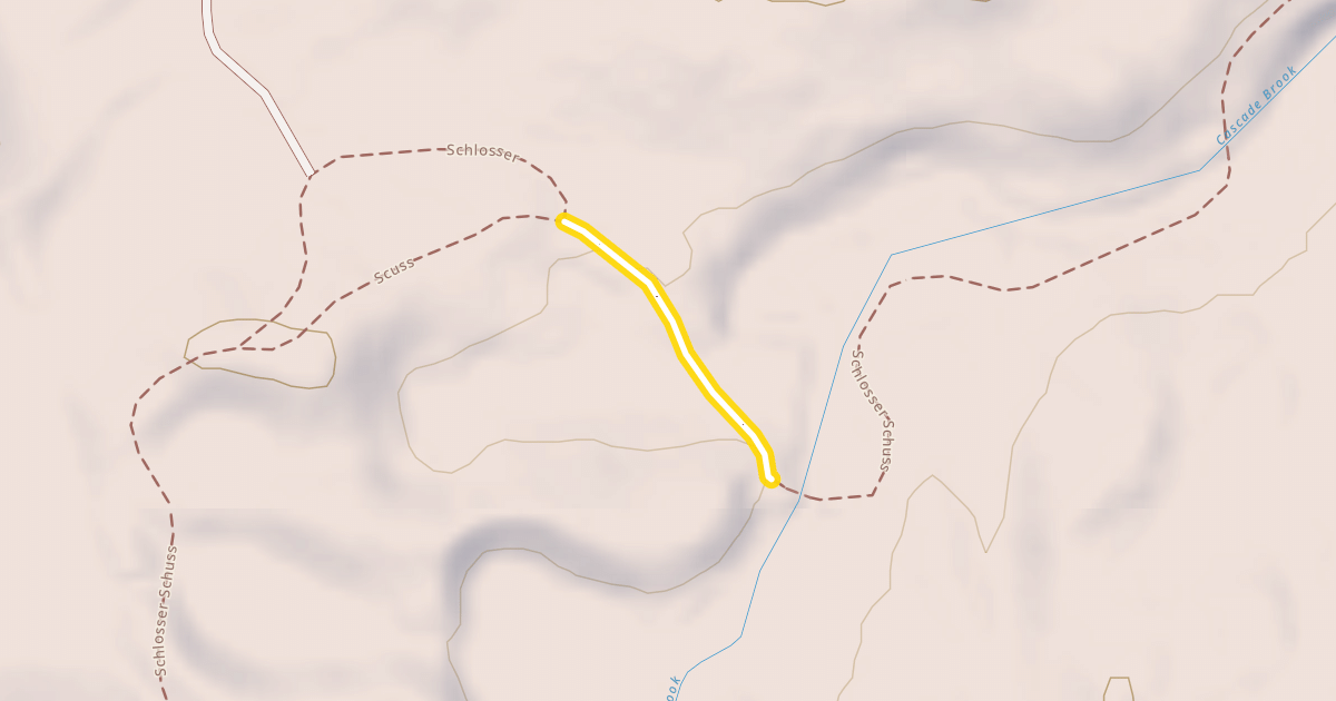 Map preview of Schlosser Schuss