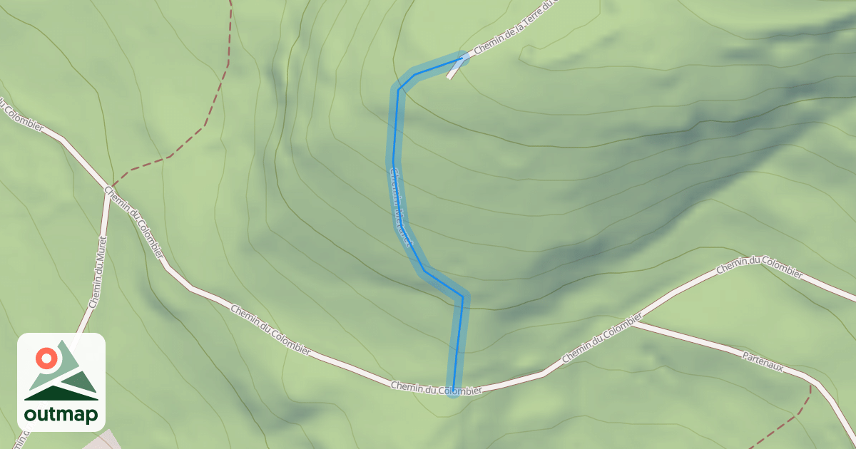 Map of Chemin Metaret
