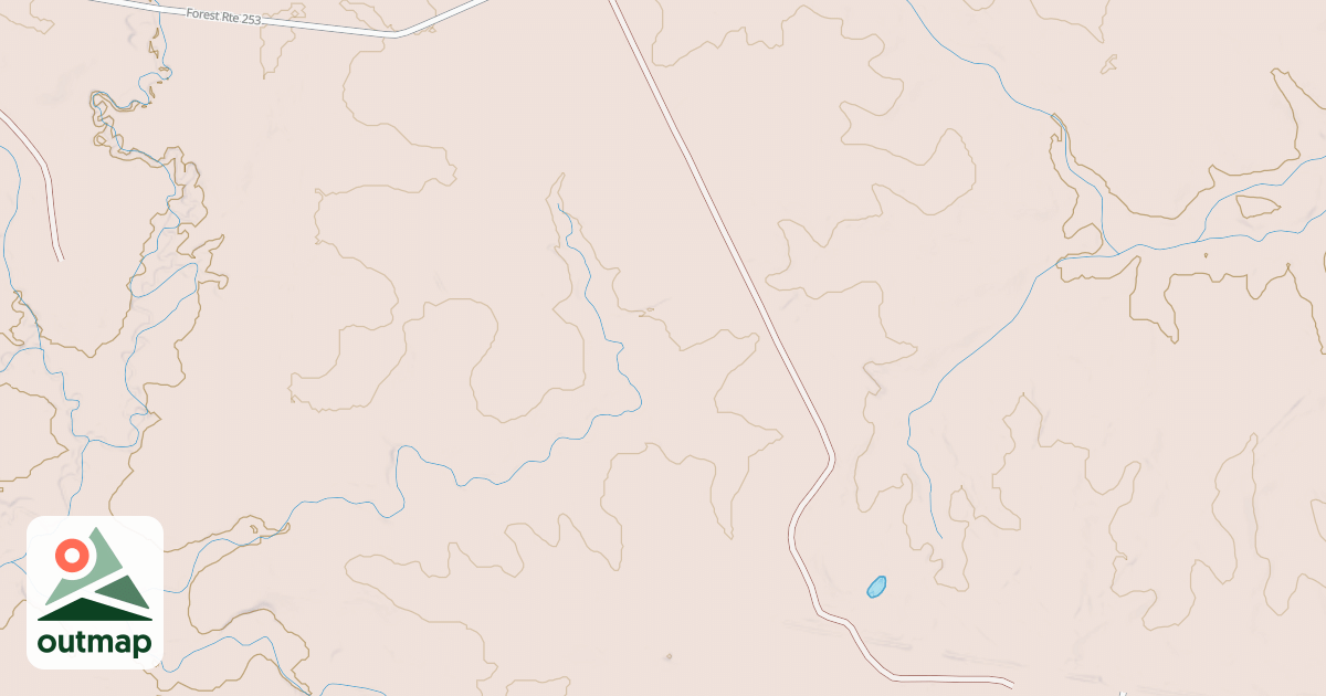 Map of Claiborne North